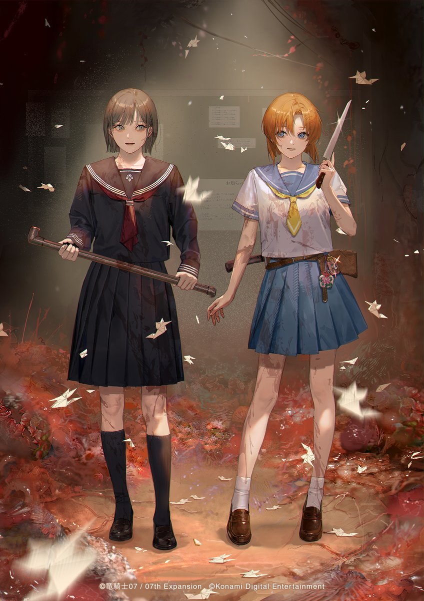 《寂静岭 F》x《寒蝉鸣泣之时》Steam 捆绑包发售，Konami 公布联动贺图