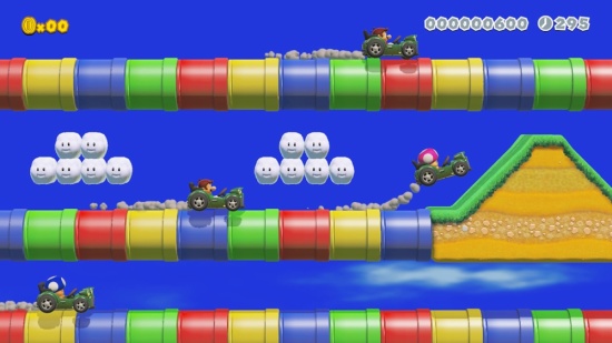 超级马力欧创作家 2游戏图集-篝火营地