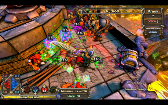 地牢守护者游戏图集-篝火营地