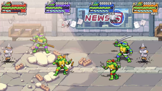 忍者龟：施莱德的复仇游戏图集-篝火营地