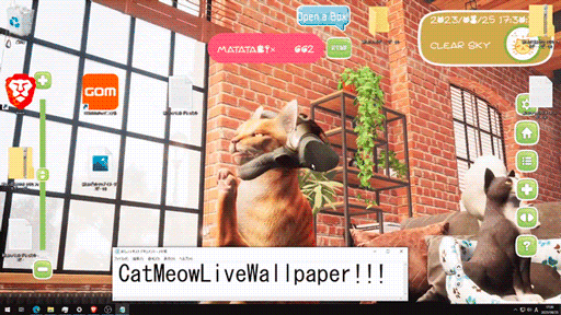 PC 软件《猫咪互动壁纸》9 月 15 日上架 Steam 平台