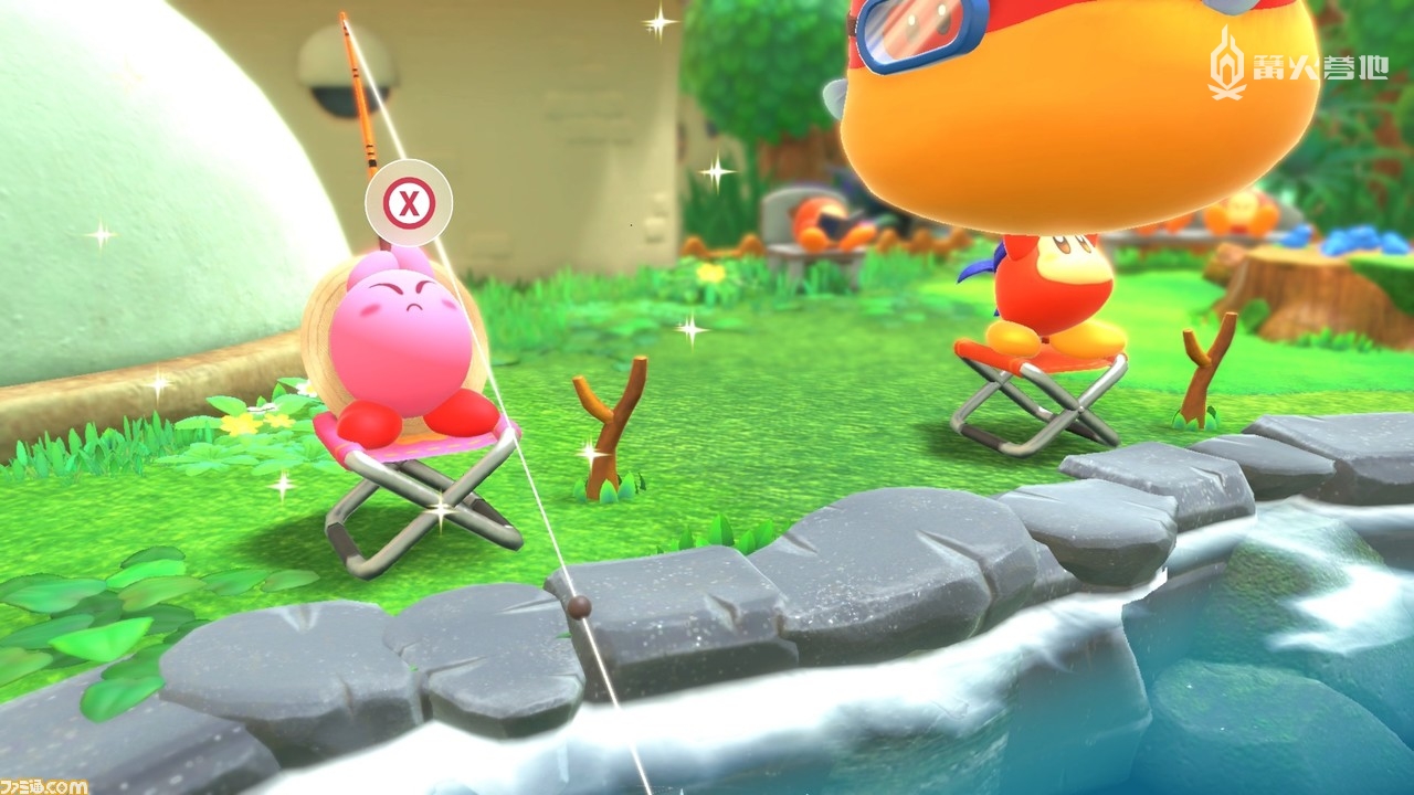 镇上的一些设施可以玩小游戏。和之前的作品一样，感觉大家都会沉迷于其中！