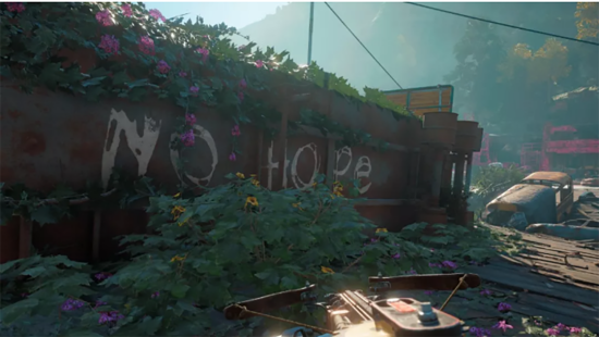 《孤岛惊魂：新曙光》：育碧的废土世界竟然是骚粉色的