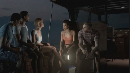 黑相集：棉兰号游戏图集-篝火营地