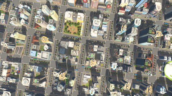 城市：天际线游戏图集-篝火营地