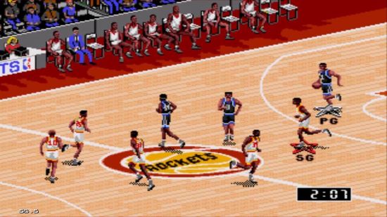 NBA Live 95游戏图集-篝火营地