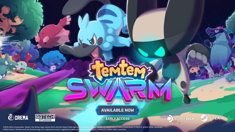 「宝可梦」+「吸血鬼幸存者」，《Temtem：Swarm》现已在发售