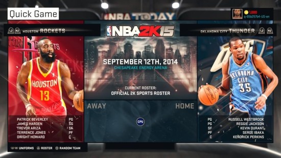 NBA 2K15游戏图集-篝火营地