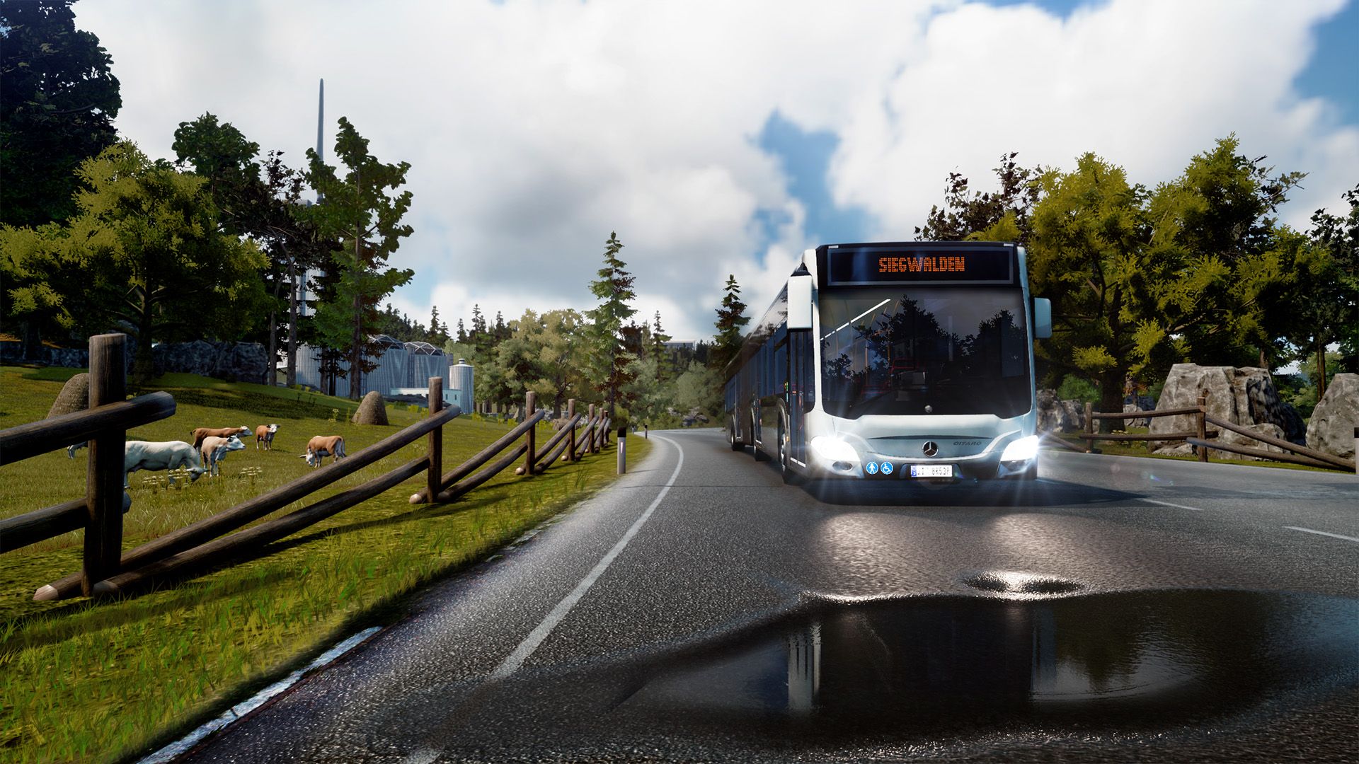 巴士模拟18游戏图集