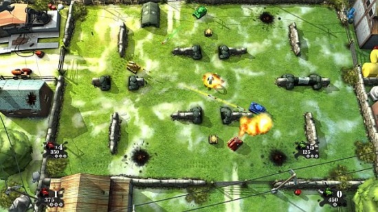 坦克大战游戏图集-篝火营地