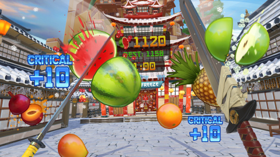 水果忍者 VR游戏图集-篝火营地