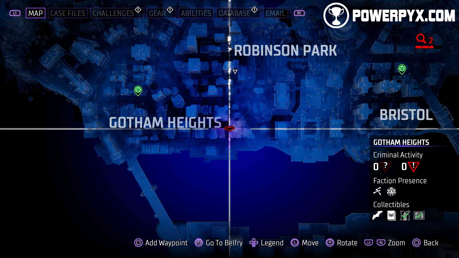 《哥譚騎士》蝙蝠鏢位置攻略：哥譚高地 - 第4張