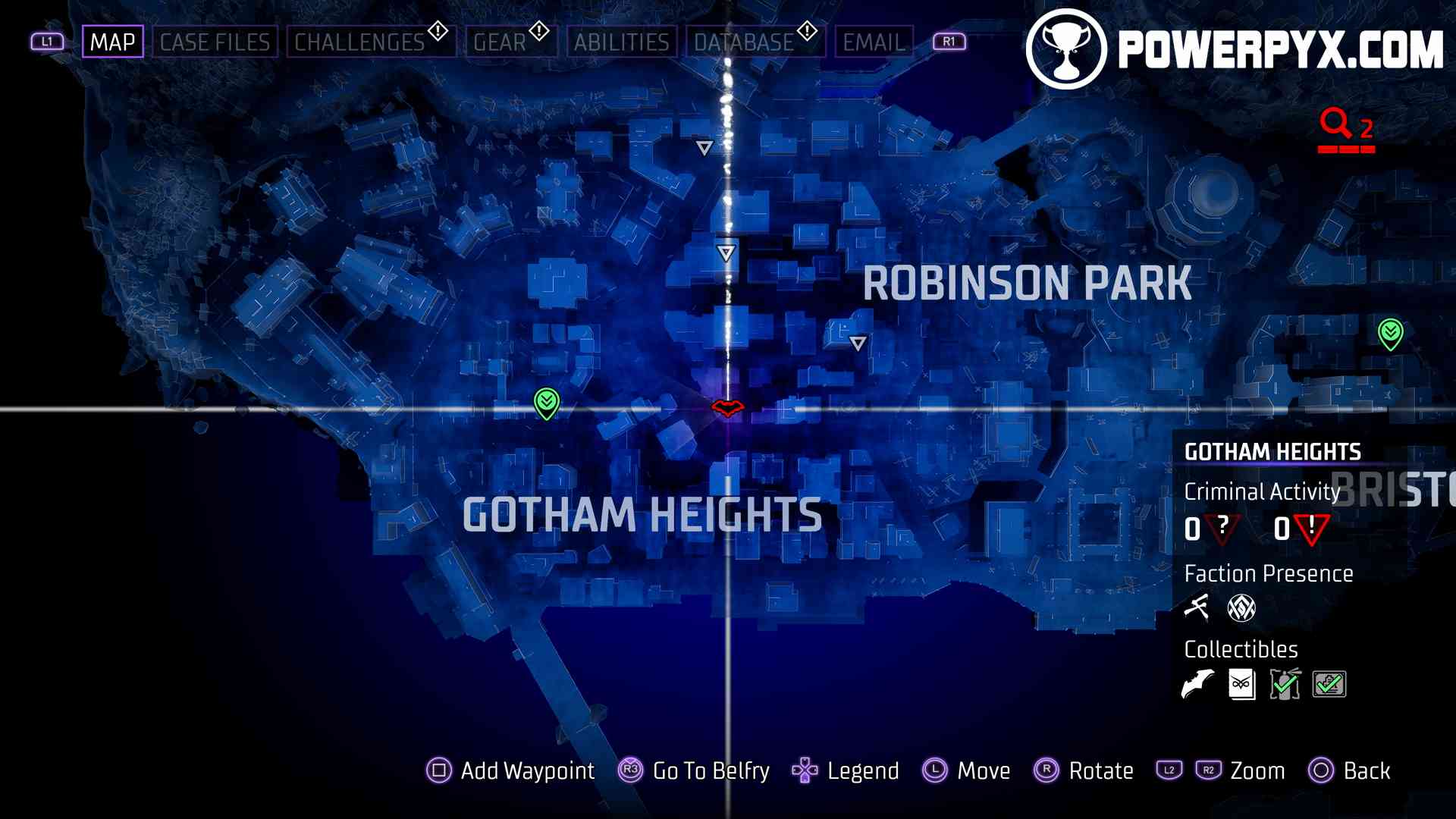 《哥譚騎士》蝙蝠鏢位置攻略：哥譚高地 - 第7張