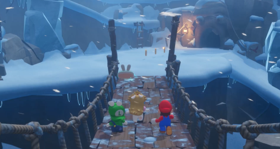 马力欧 + 疯狂兔子 星耀之愿游戏图集-篝火营地