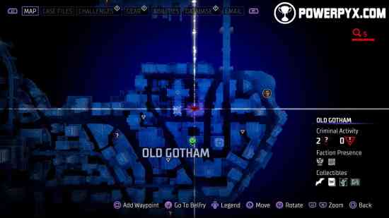 《哥谭骑士》鸱科历史学位置攻略：老哥谭