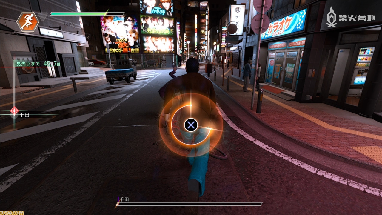 虽然追逐系统大同小异，但海藤规避障碍物所使用的动作和八神可完全不同