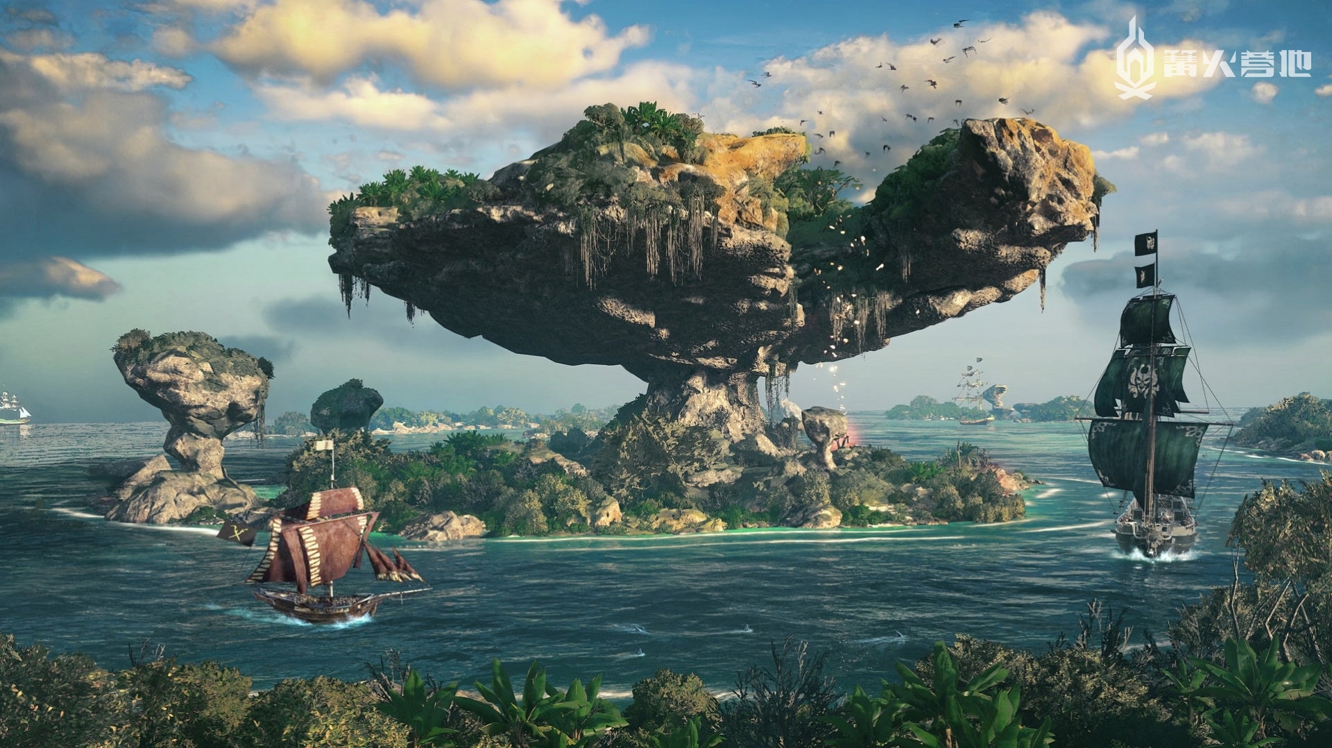 育碧的海盗游戏新作《碧海黑帆》将于今年 11 月推出，这也将是一款服务型海盗主题游戏 