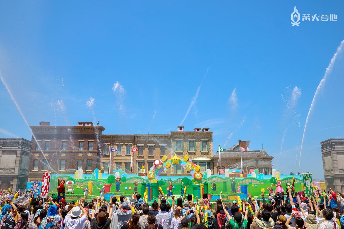 大阪环球影城将举行「超级马力欧 夏日泼水节」活动