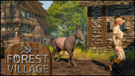 领地人生：林中村落游戏视频-篝火营地