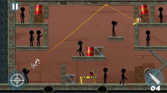 营救火柴人游戏图集-篝火营地