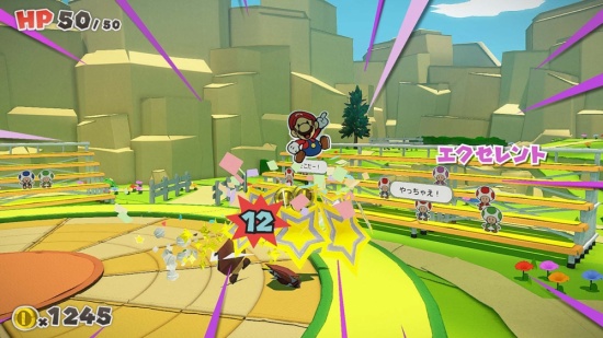 纸片马力欧：折纸国王游戏图集-篝火营地