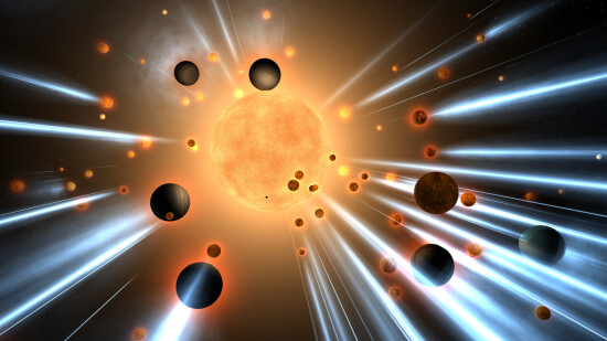 宇宙沙盘 2游戏图集-篝火营地