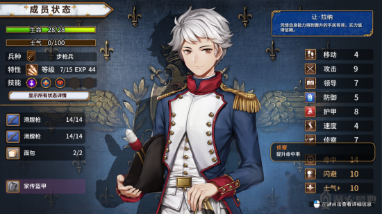 《圣女战旗》人物基础数值作用一览