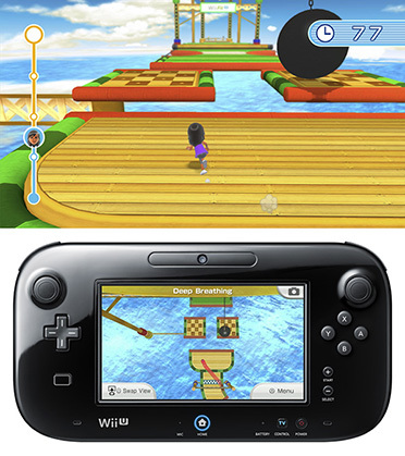 Wii Fit U游戏图集-篝火营地