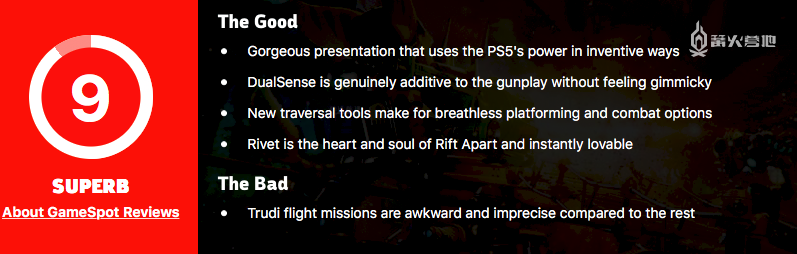 《瑞奇与叮当 时空跳转》媒体评分解禁，IGN 给出 9 分