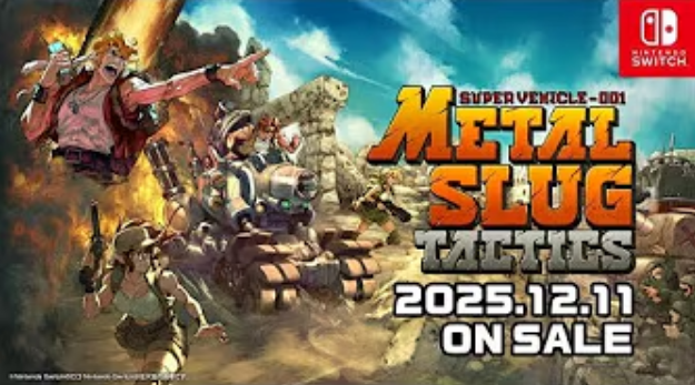 《合金弹头 战略版》日版 Switch 实体卡将于 12 月 11 日发售-篝火资讯-篝火营地