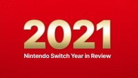 任天堂 2021 年度的 Switch 游戏回顾页面上线