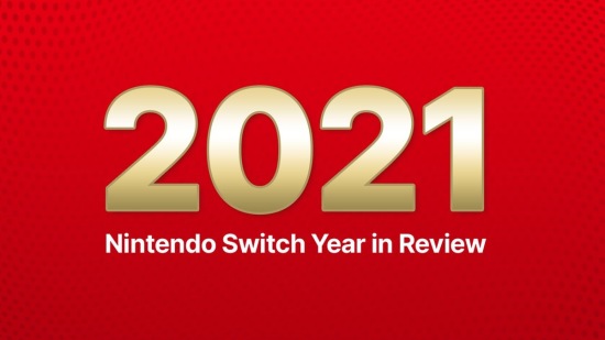 任天堂 2021 年度的 Switch 游戏回顾页面上线