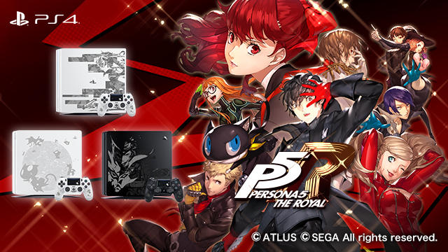 【TGS2019】《女神异闻录 5 皇家版》公布限定 PS4 主机