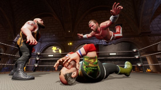 WWE 2K 竞技场游戏图集-篝火营地
