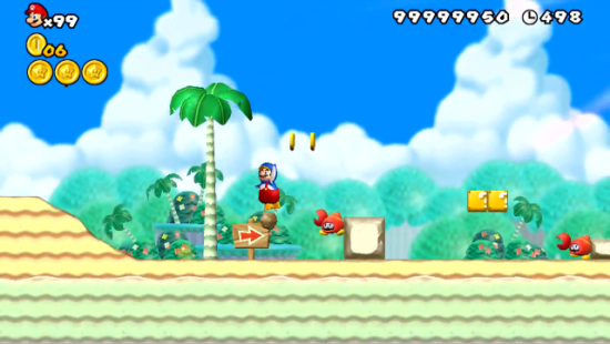 新超级马里奥兄弟Wii游戏图集-篝火营地