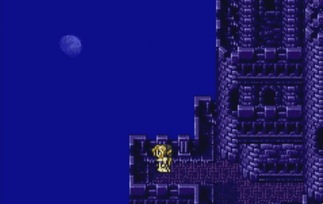 FF6 演出一定程度上超脱了画面的束缚