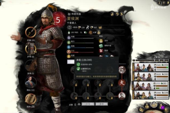 《全面战争：三国》五行属性系统说明