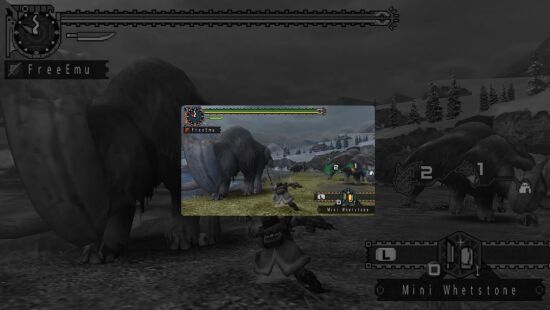 怪物猎人 携带版 2nd游戏图集-篝火营地