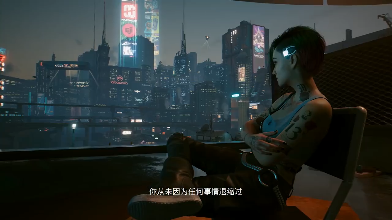 CDPR 公布《赛博朋克 2077》中文配音版上市日宣传片