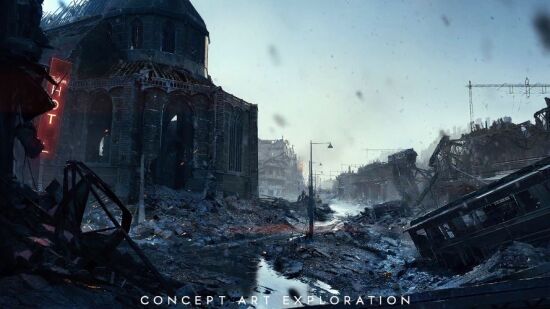 战地5游戏图集-篝火营地