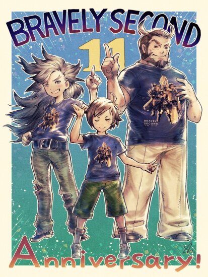 《勇气默示录 Second》发售 11 周年贺图公开