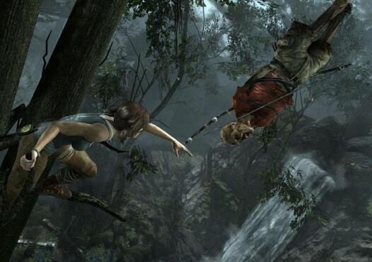 古墓丽影 （2013）游戏图集-篝火营地