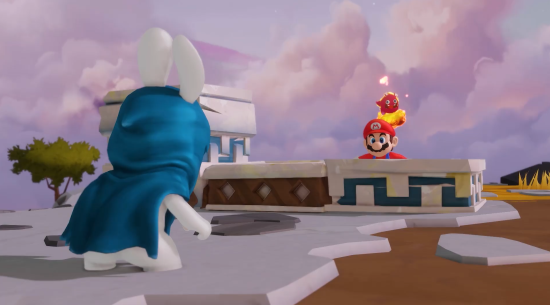 马力欧 + 疯狂兔子 星耀之愿游戏图集-篝火营地