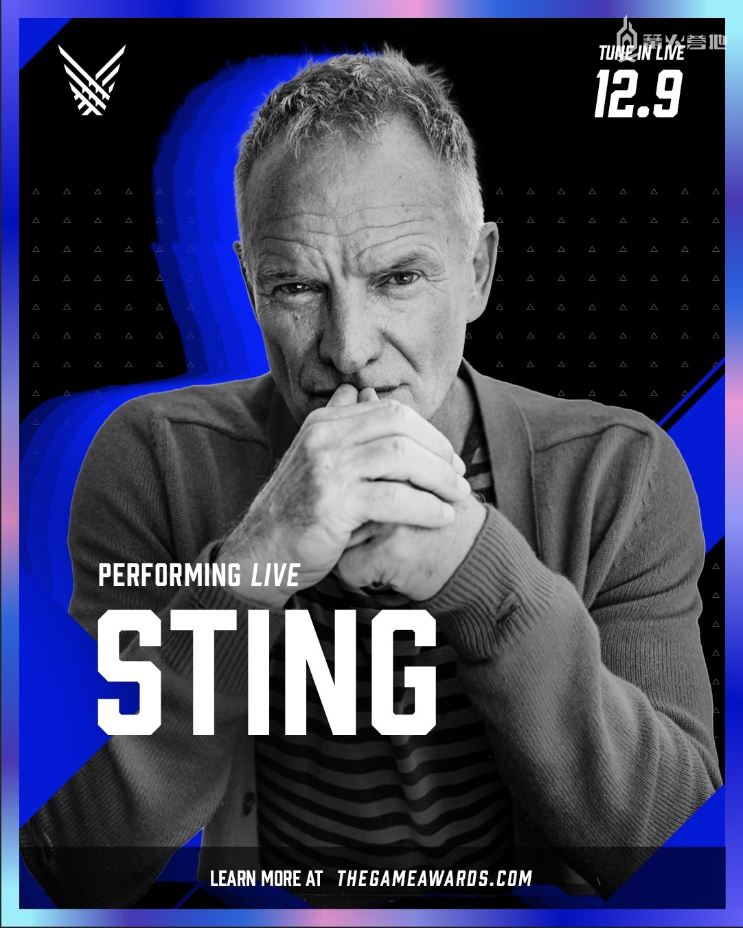 著名音乐人斯汀（Sting）将出席 TGA 2021 进行现场表演