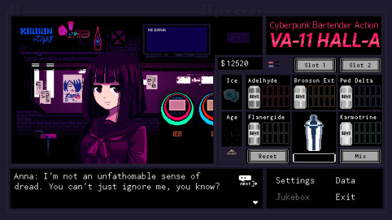 VA-11 Hall-A：赛博朋克酒保行动游戏图集-篝火营地