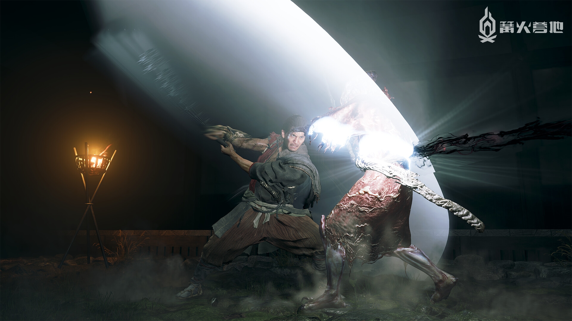 《鬼武者》系列标志性的“一闪”系统也顺理成章地在本作中登场了，相信不少玩家应该都还记得系列旧作曾经宣传过的“空前绝后的斩击感”这句话吧
