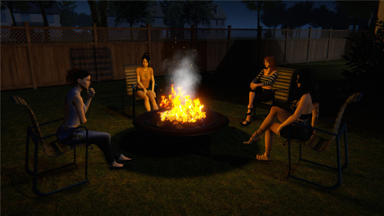 家庭派对游戏视频-篝火营地