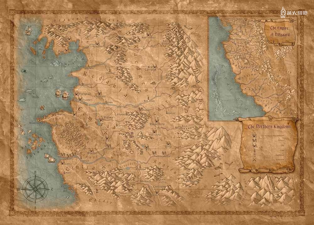 《Arkadia》的世界地图