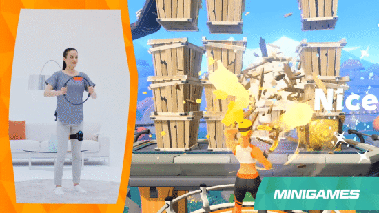 健身环大冒险游戏图集-篝火营地