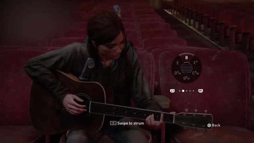《最后生还者 第二幕》新演示片段泄露：艾莉上手弹吉他